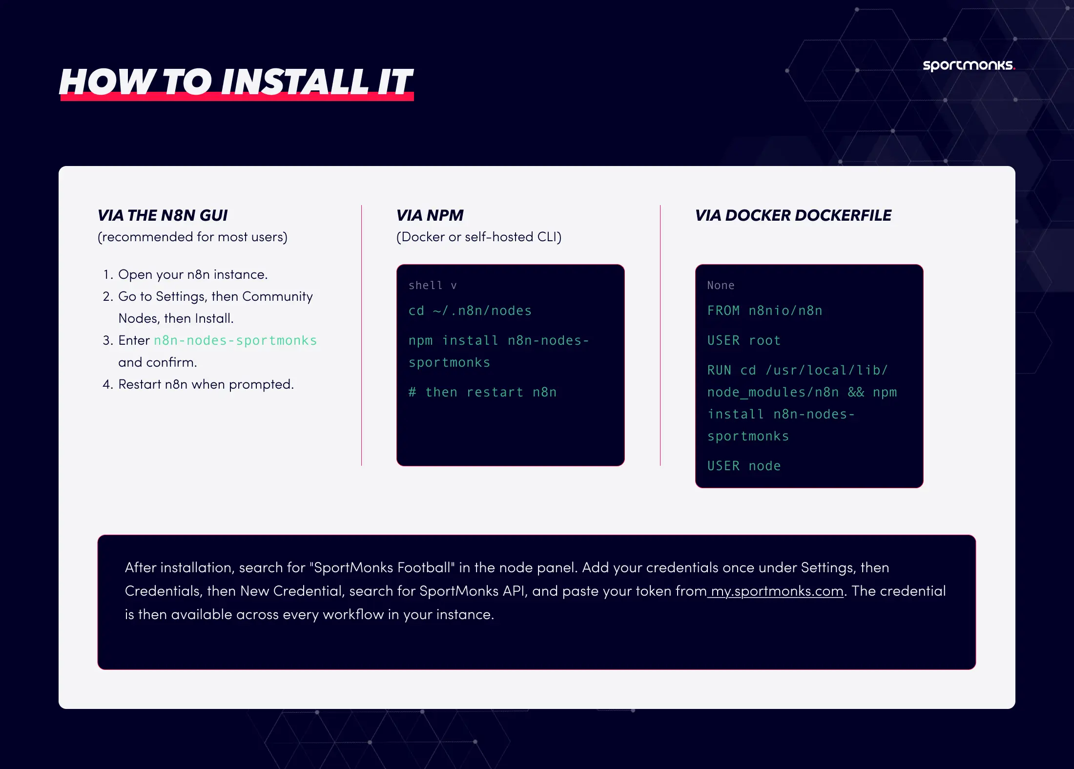 n8 how to install it